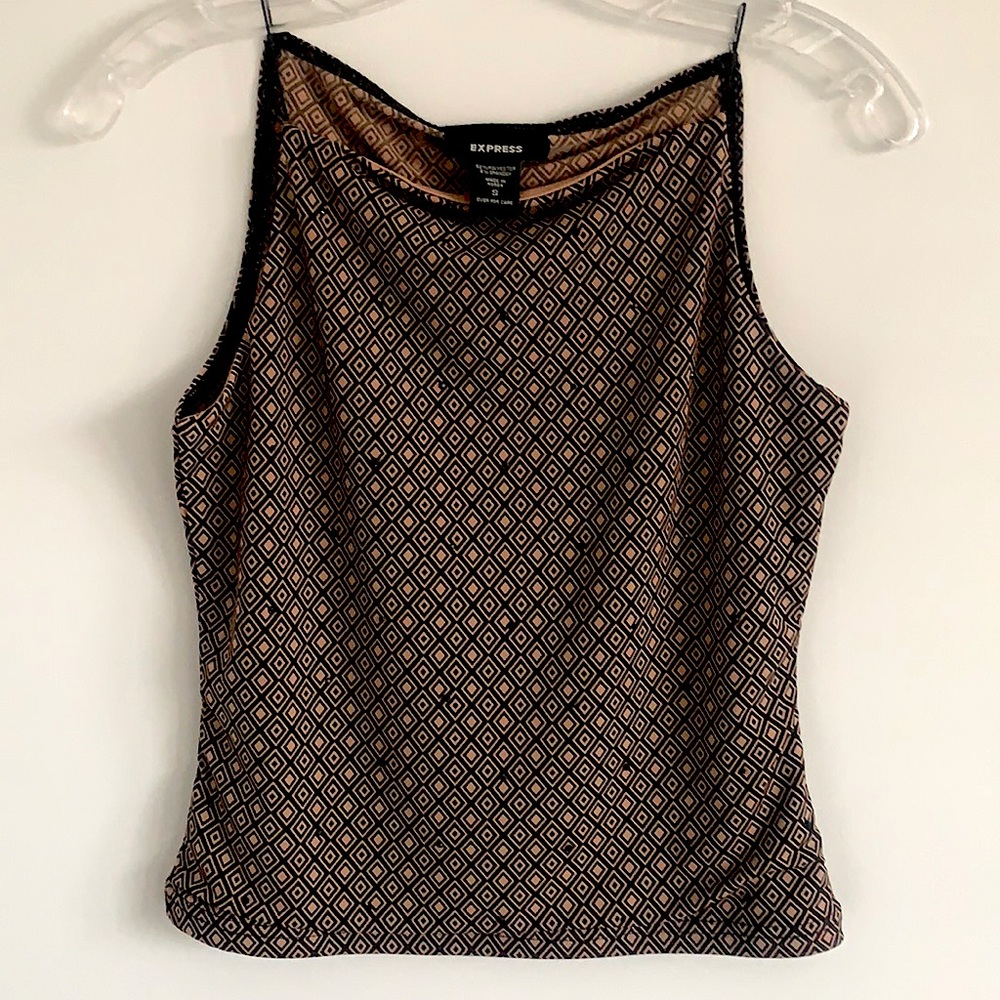 express-women-blouse-tank-top-spaghetti-gem